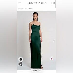 Jenny Yoo Nadia Dress Emerald 💚